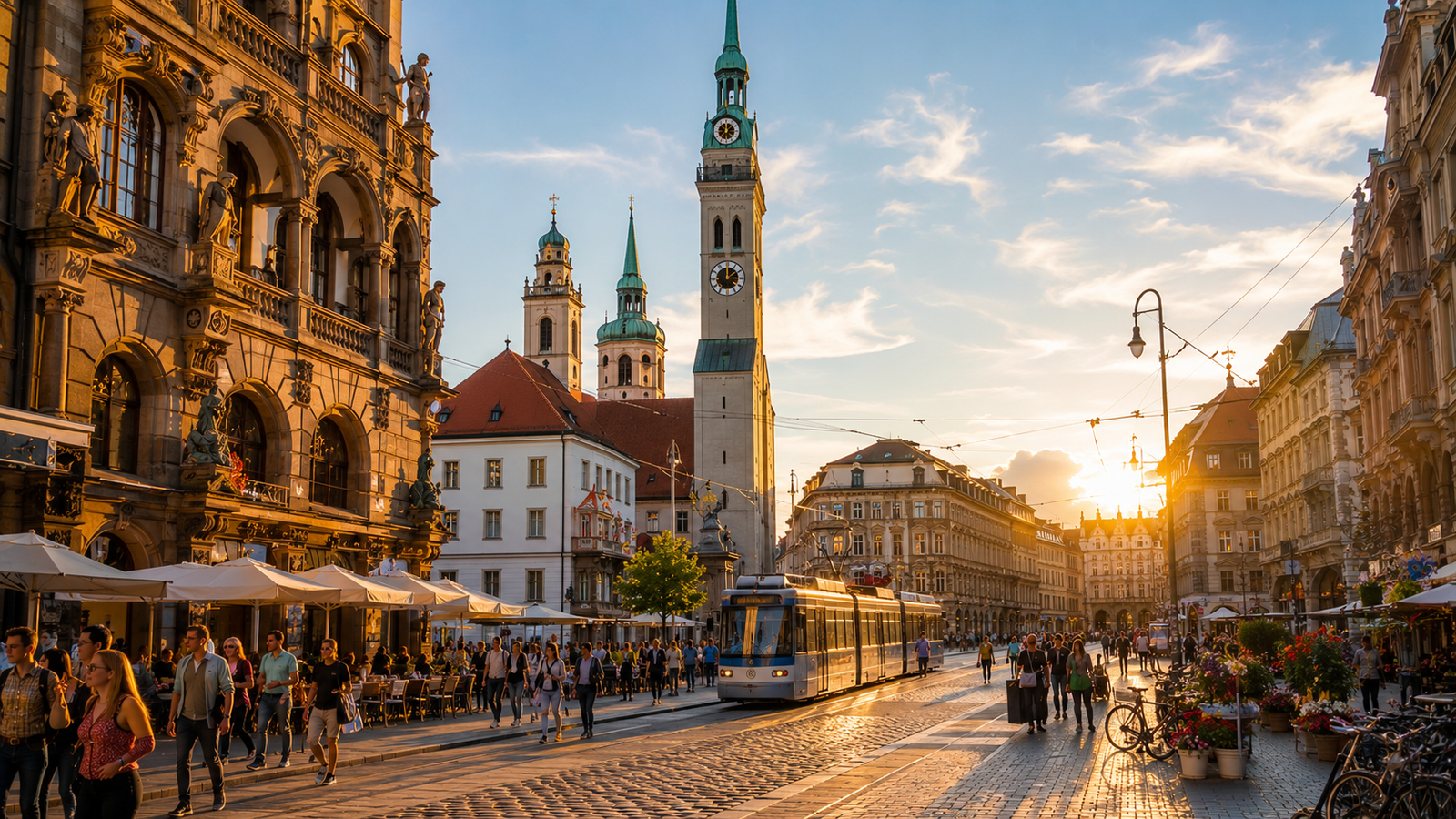 Beautiful Germany Cityscape