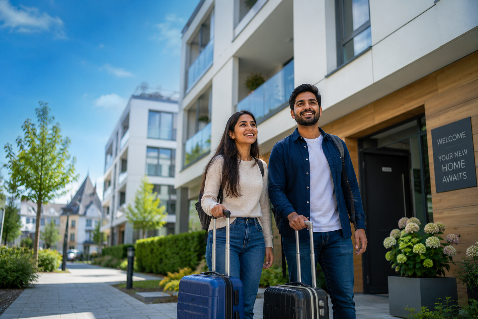 Comfortable and modern student accommodation interior