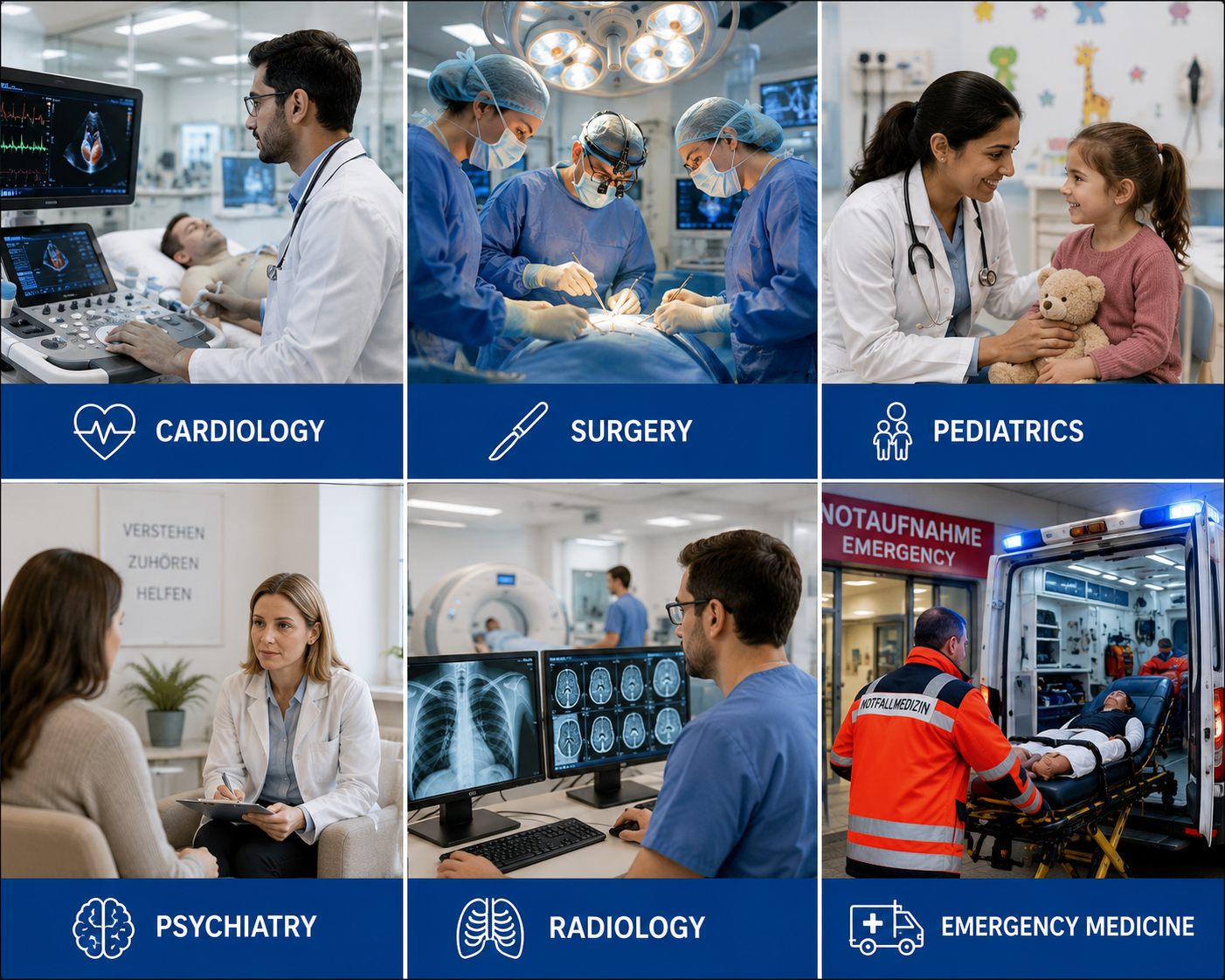 Doctor experiencing financial and professional growth in Germany