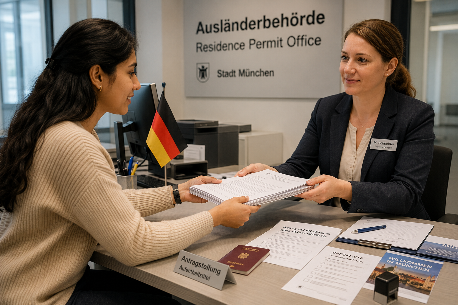 German Embassy verification